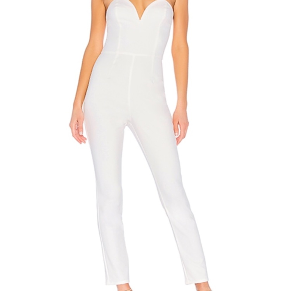 White jumpsuit from revolve!